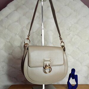 Badgley Mischka taupe Shoulder Bag